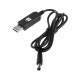 Кабель для Wi-Fi роутера з перетворювачем напруги 5V/12V USB to DC (black)
